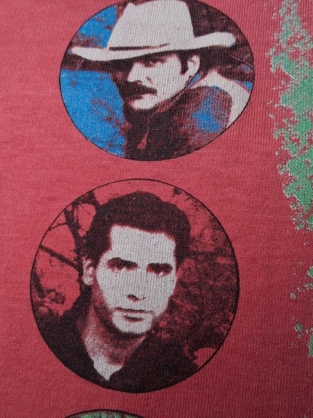 Vintage Shenandoah Band Shirt L Pink Single Stitch Screen Stars Best USA On Tour - Picture 12 of 16